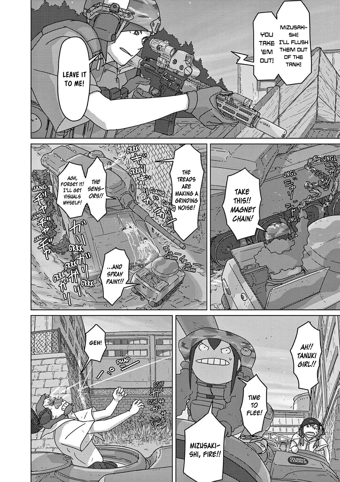 Eizouken ni wa Te wo Dasu na! Chapter 50 page 11 - Chapter 50: Battle