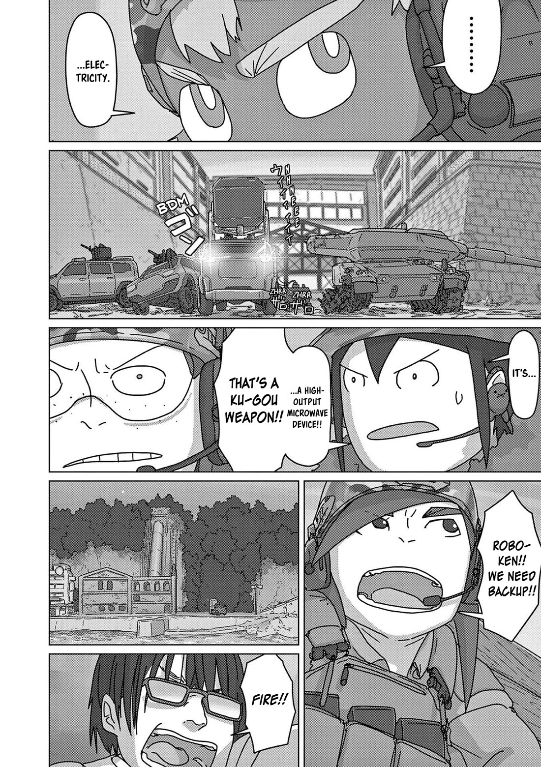 Eizouken ni wa Te wo Dasu na! Chapter 50 page 13 - Chapter 50: Battle