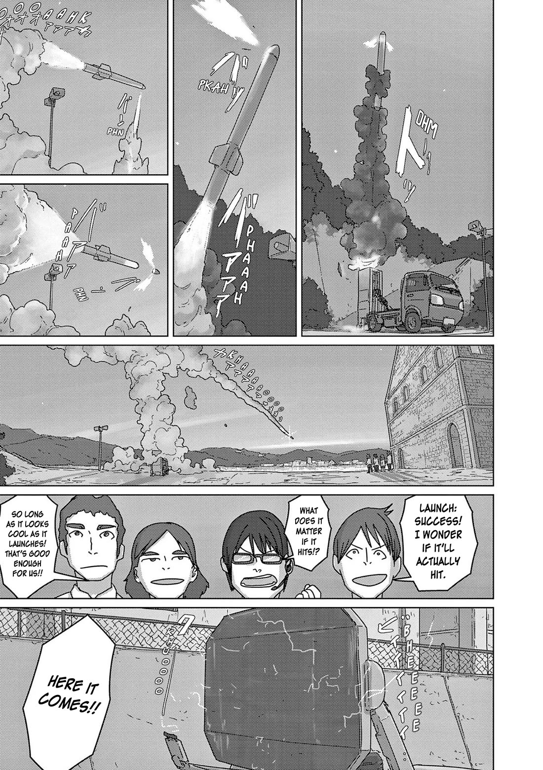 Eizouken ni wa Te wo Dasu na! Chapter 50 page 14 - Chapter 50: Battle