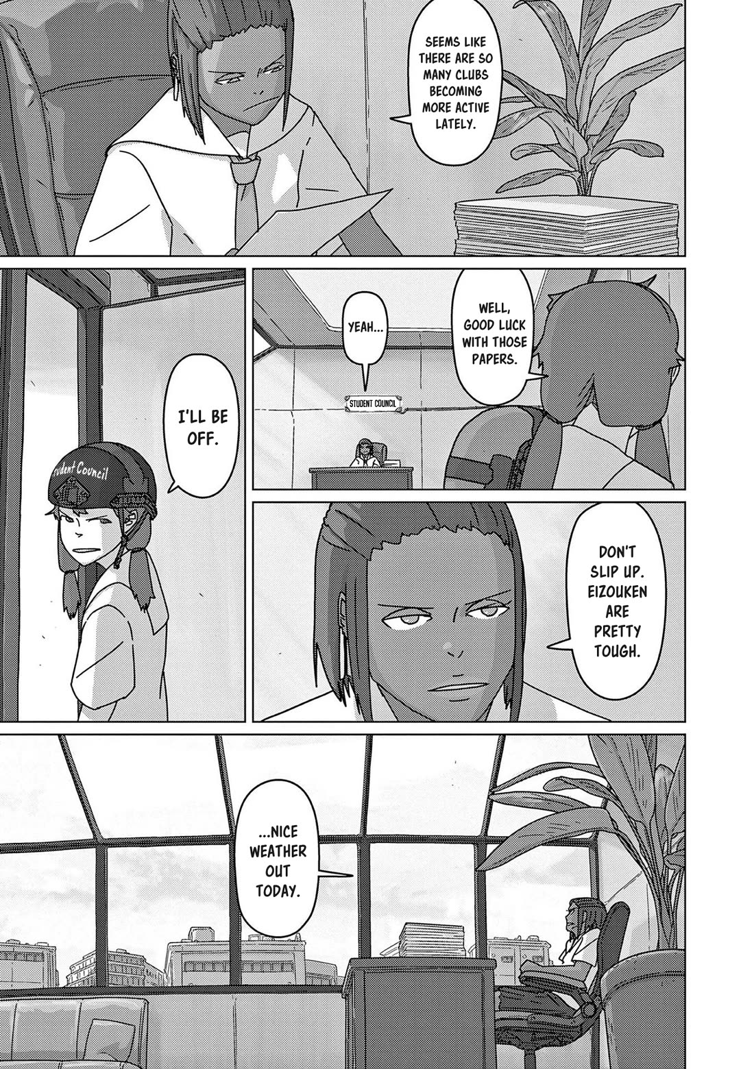 Eizouken ni wa Te wo Dasu na! Chapter 50 page 2 - Chapter 50: Battle