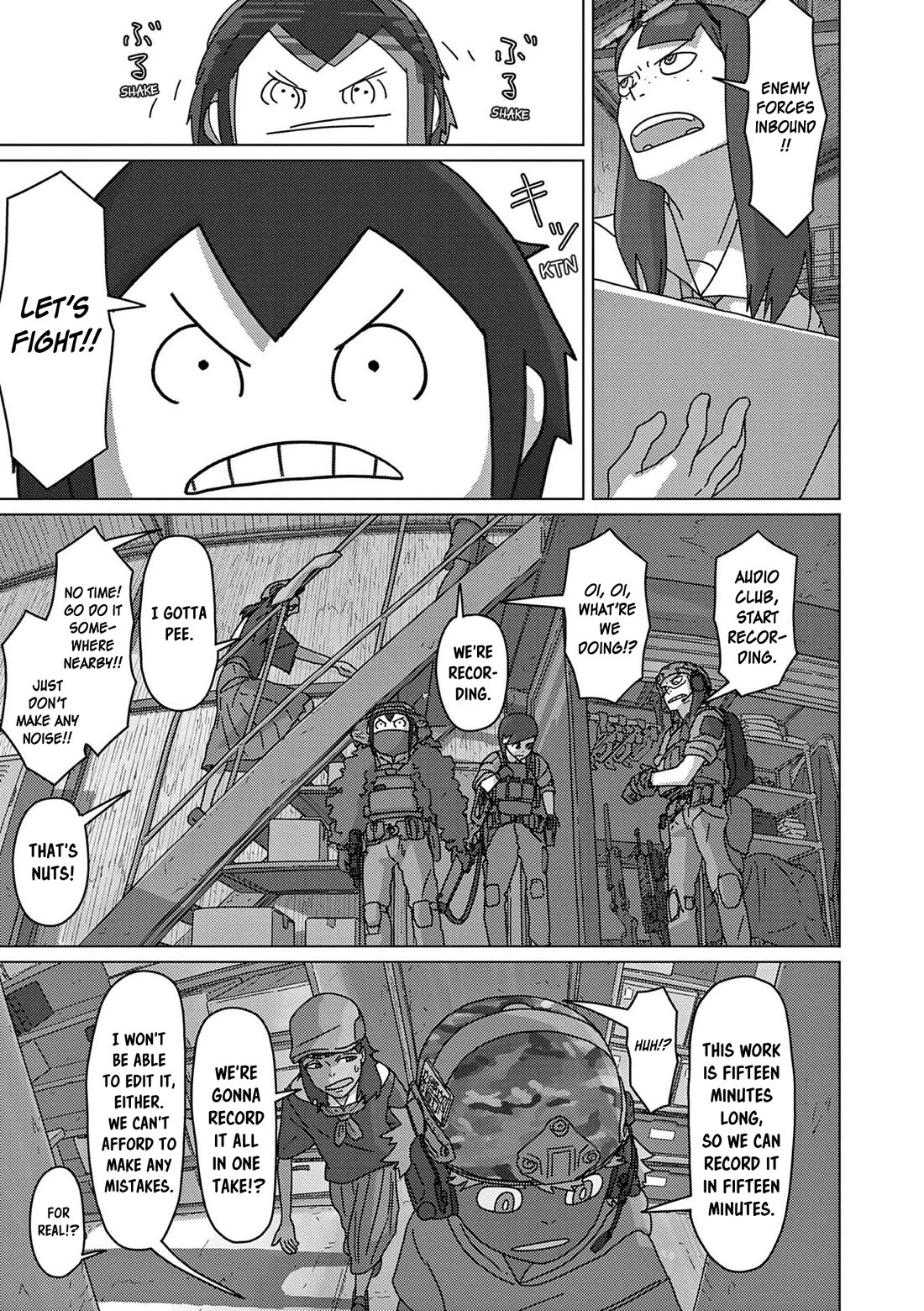 Eizouken ni wa Te wo Dasu na! Chapter 50 page 6 - Chapter 50: Battle
