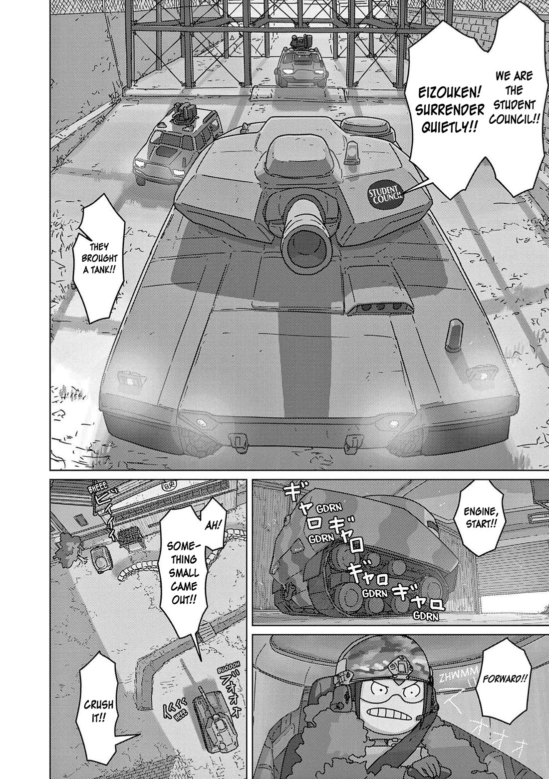 Eizouken ni wa Te wo Dasu na! Chapter 50 page 7 - Chapter 50: Battle