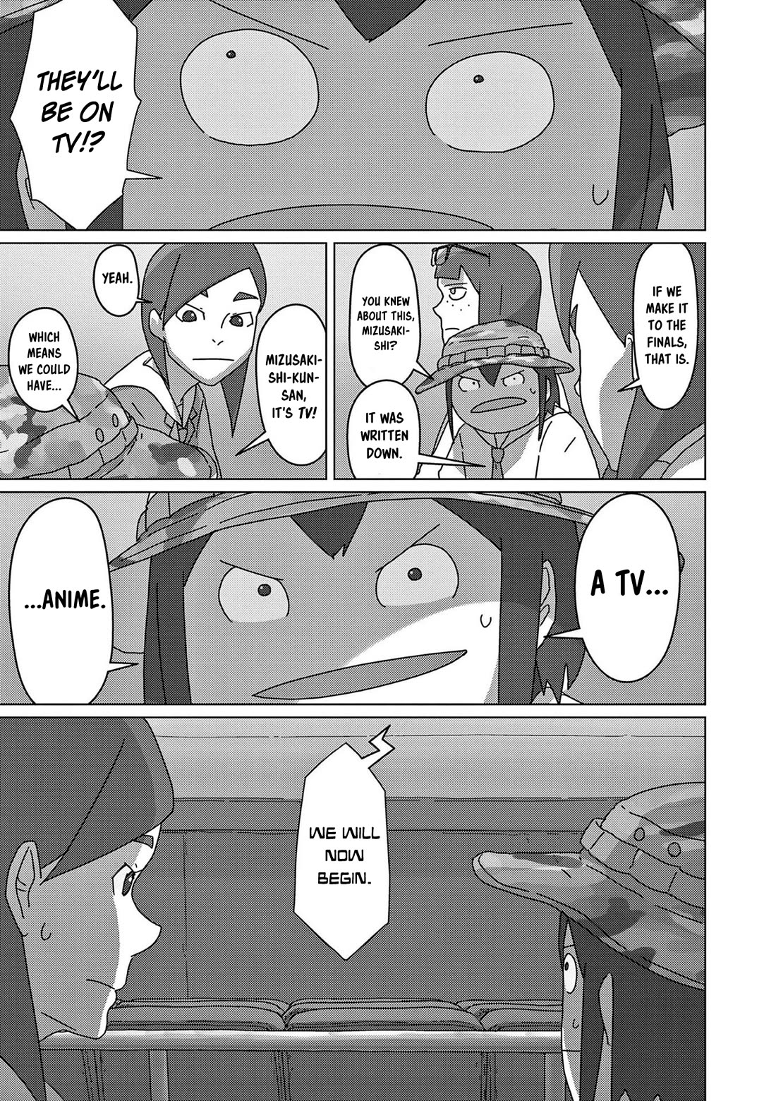 Eizouken ni wa Te wo Dasu na! Chapter 51 page 6 - Chapter 51: Setting Out