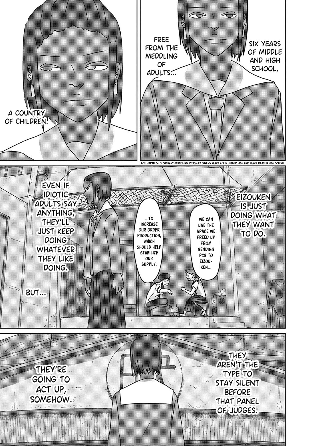Eizouken ni wa Te wo Dasu na! Chapter 53 page 11 - Chapter 53: Country Of Children