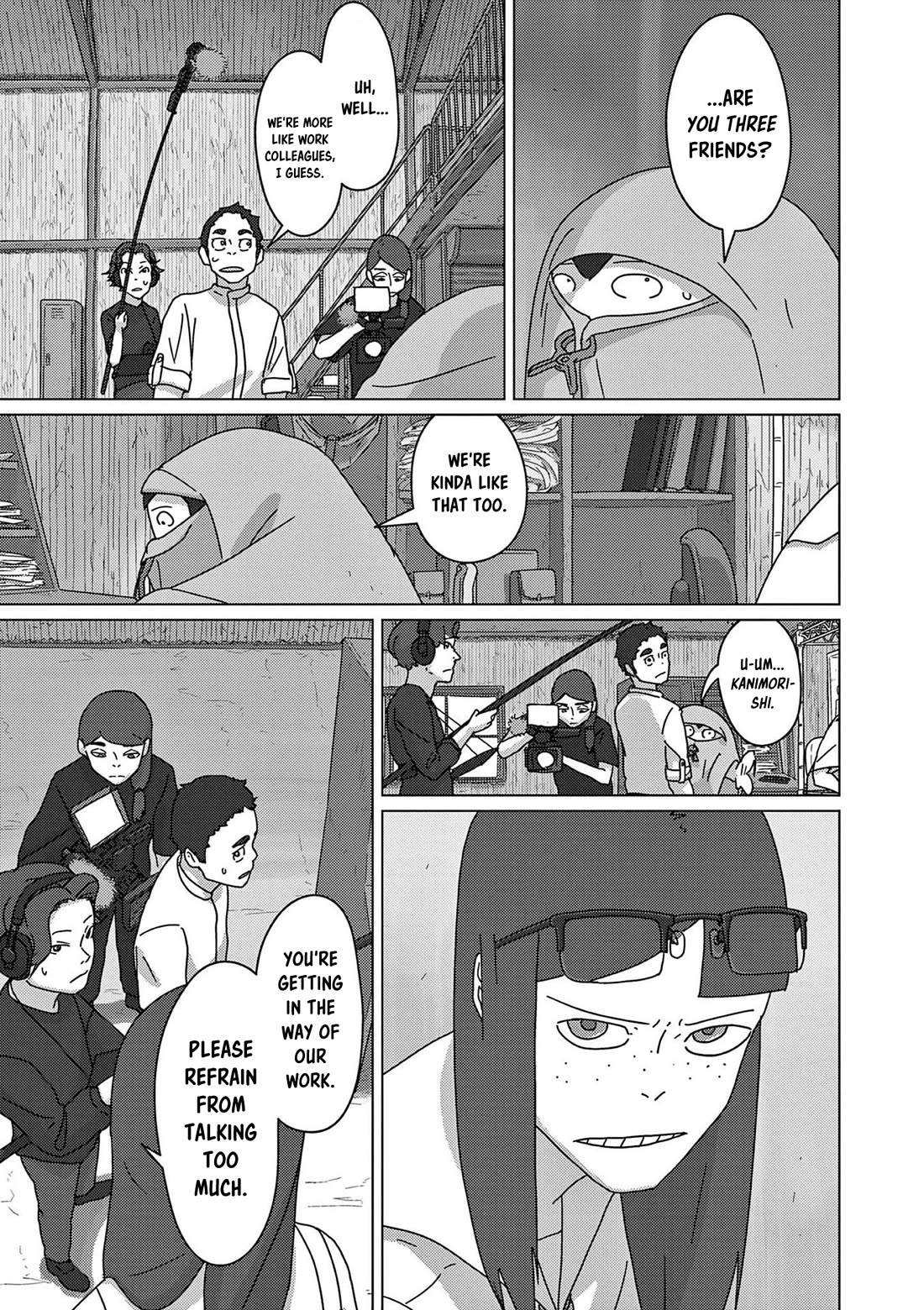 Eizouken ni wa Te wo Dasu na! Chapter 54 page 10 - Chapter 54: Eizouken, Filmed