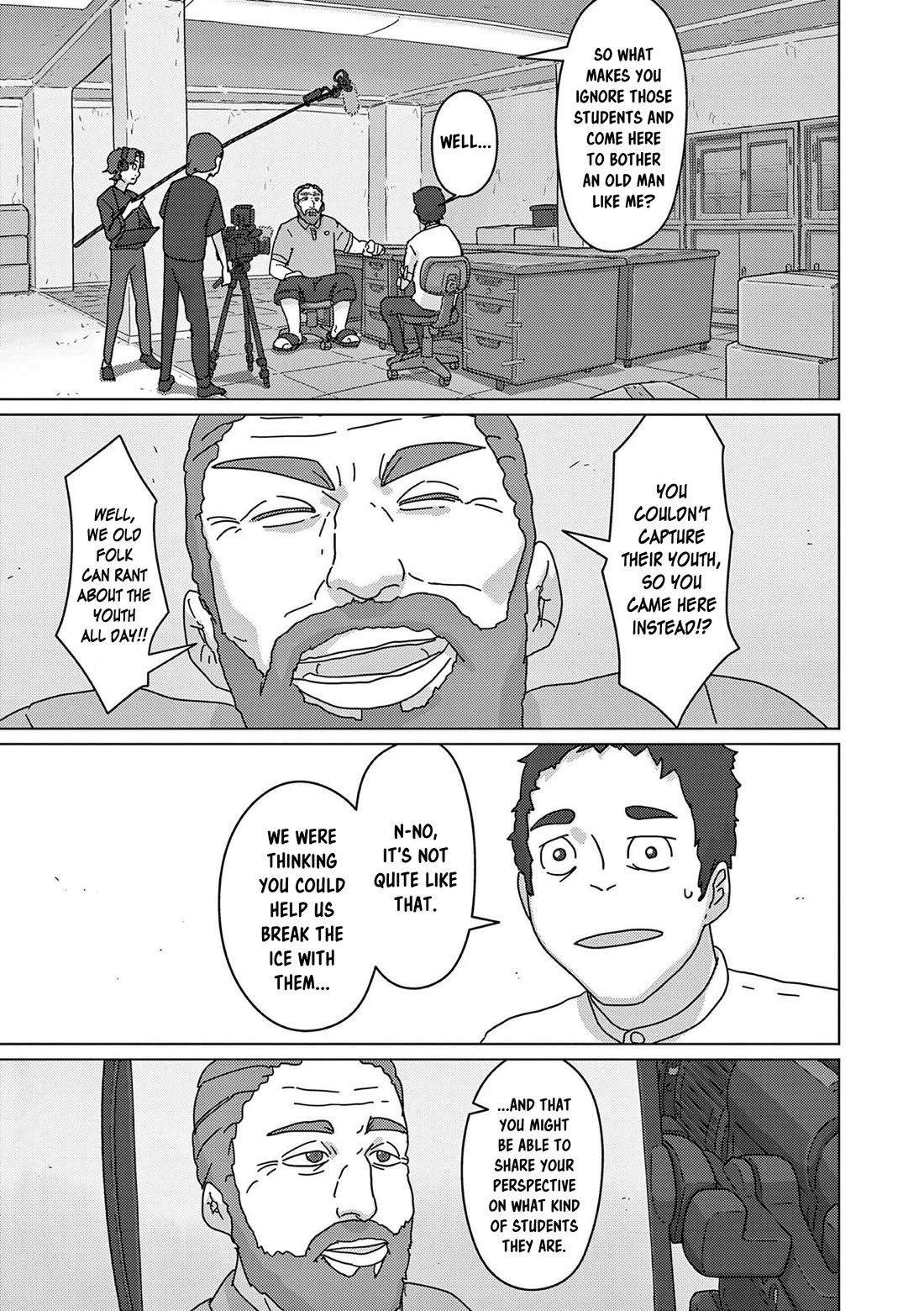 Eizouken ni wa Te wo Dasu na! Chapter 54 page 12 - Chapter 54: Eizouken, Filmed