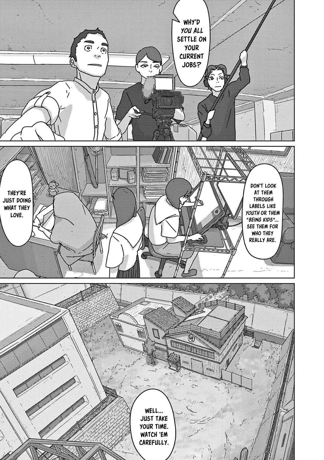 Eizouken ni wa Te wo Dasu na! Chapter 54 page 14 - Chapter 54: Eizouken, Filmed