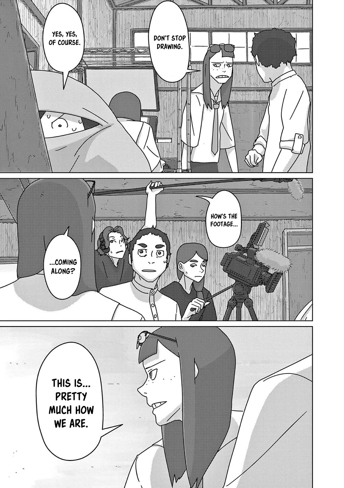 Eizouken ni wa Te wo Dasu na! Chapter 54 page 20 - Chapter 54: Eizouken, Filmed