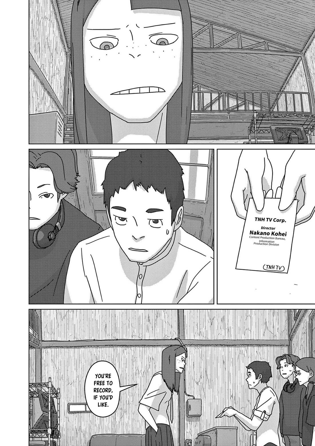 Eizouken ni wa Te wo Dasu na! Chapter 54 page 5 - Chapter 54: Eizouken, Filmed