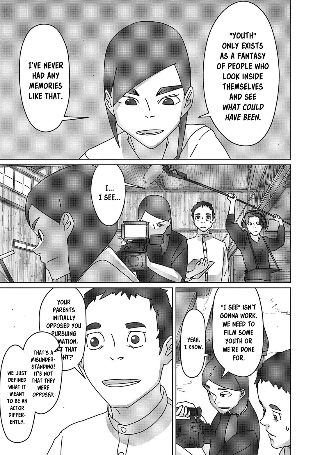 Eizouken ni wa Te wo Dasu na! Chapter 54 page 8 - Chapter 54: Eizouken, Filmed