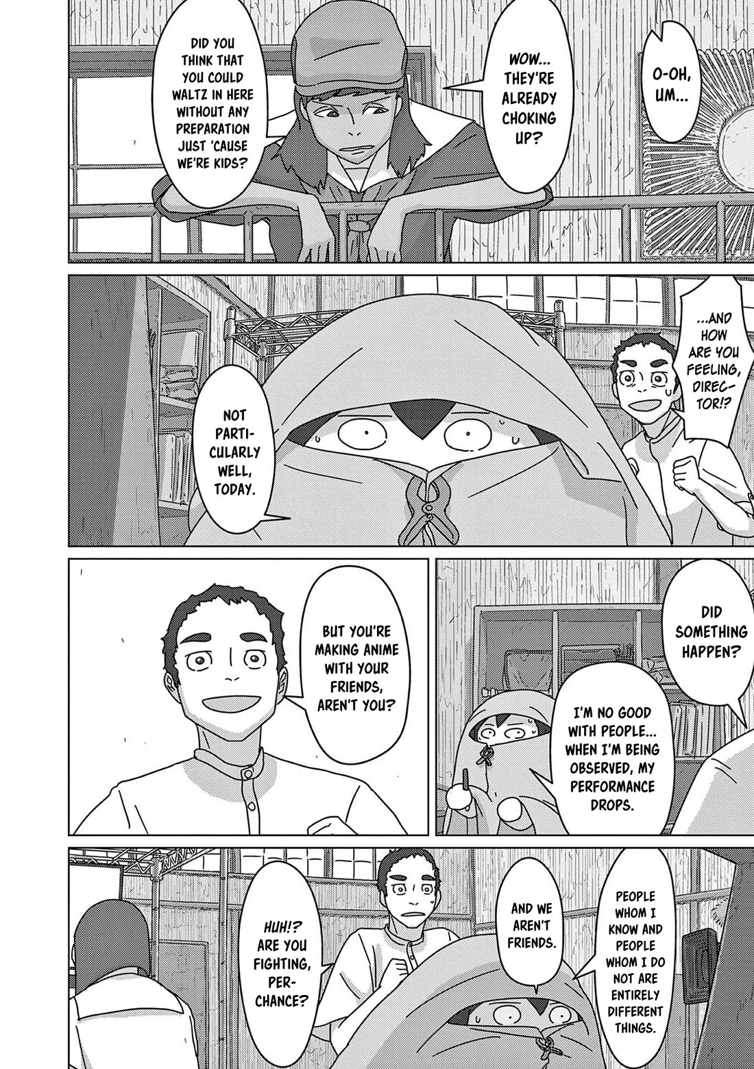Eizouken ni wa Te wo Dasu na! Chapter 54 page 9 - Chapter 54: Eizouken, Filmed