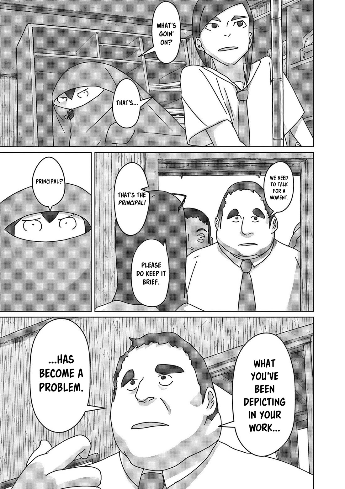Eizouken ni wa Te wo Dasu na! Chapter 55 page 5 - Chapter 55: School