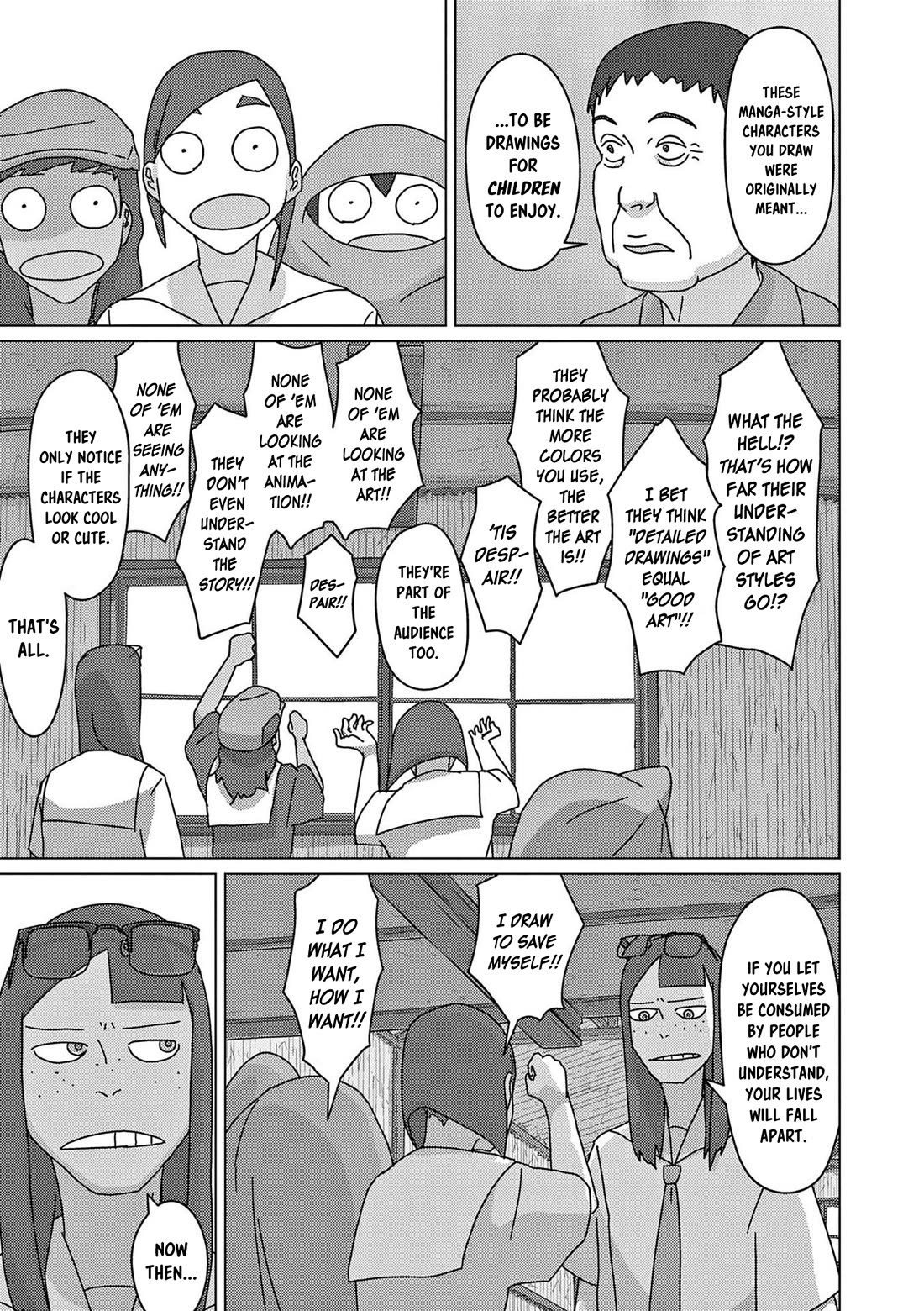 Eizouken ni wa Te wo Dasu na! Chapter 55 page 9 - Chapter 55: School
