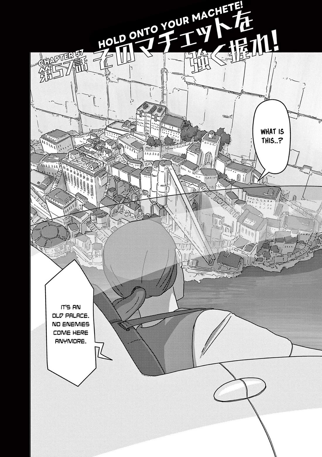 Eizouken ni wa Te wo Dasu na! Chapter 57 page 1 - Chapter 57: Hold Onto Your Machete!