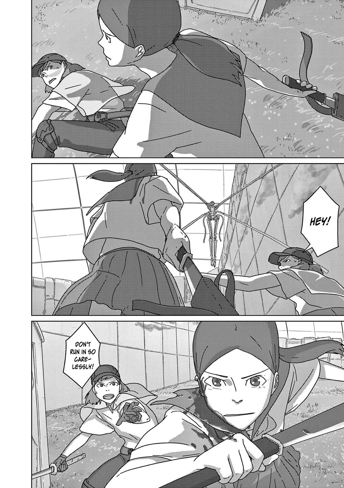 Eizouken ni wa Te wo Dasu na! Chapter 57 page 10 - Chapter 57: Hold Onto Your Machete!