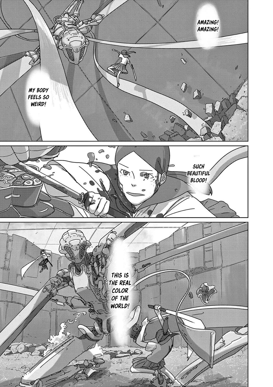 Eizouken ni wa Te wo Dasu na! Chapter 57 page 11 - Chapter 57: Hold Onto Your Machete!