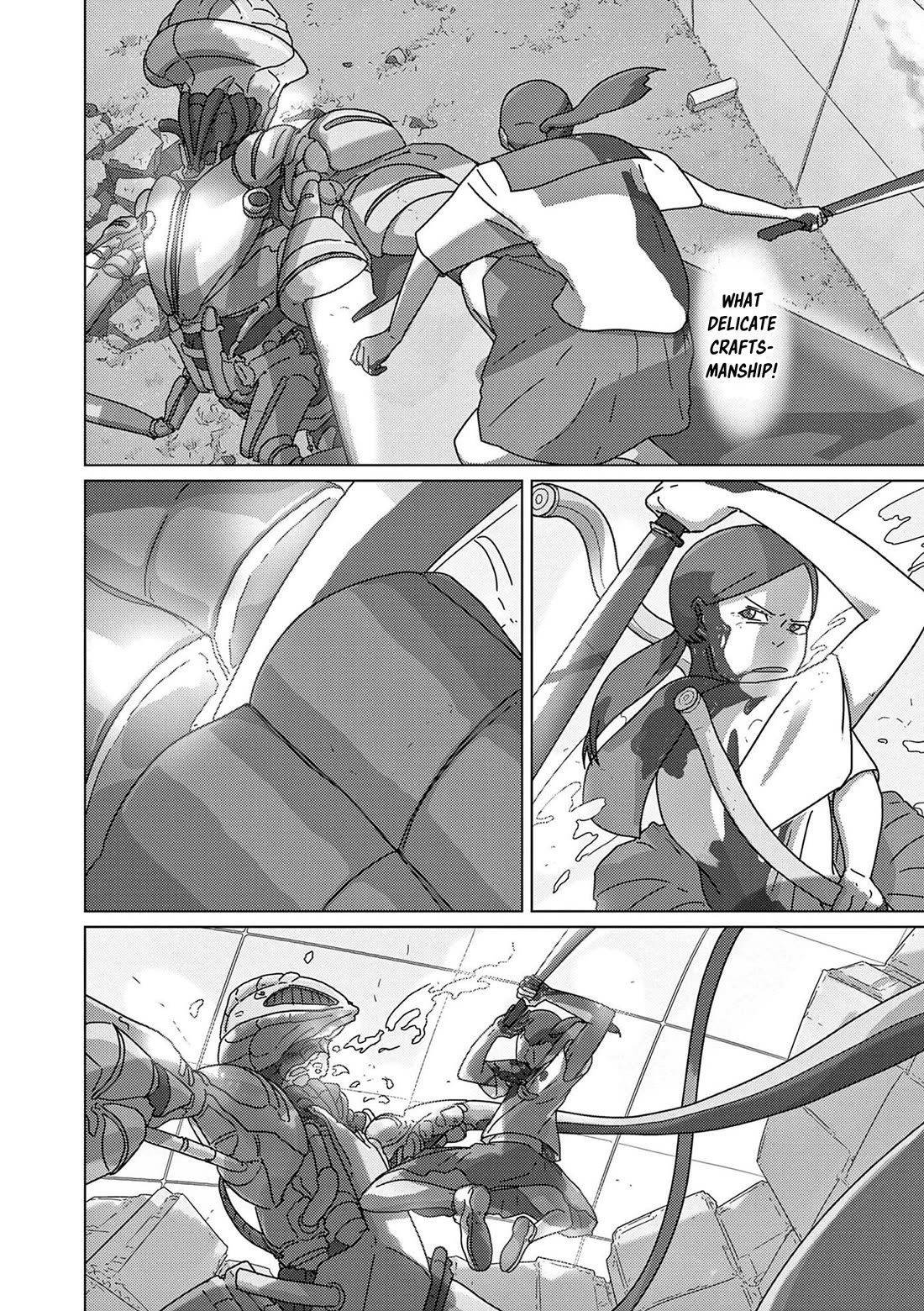 Eizouken ni wa Te wo Dasu na! Chapter 57 page 12 - Chapter 57: Hold Onto Your Machete!