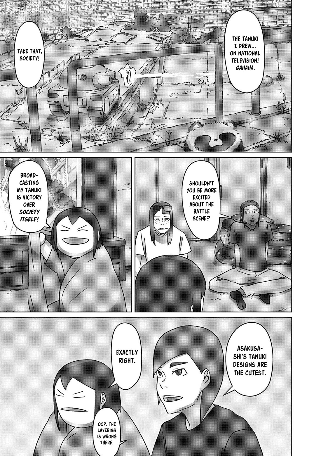 Eizouken ni wa Te wo Dasu na! Chapter 58 page 17 - Chapter 58: We Won't Lose To Eizouken!
