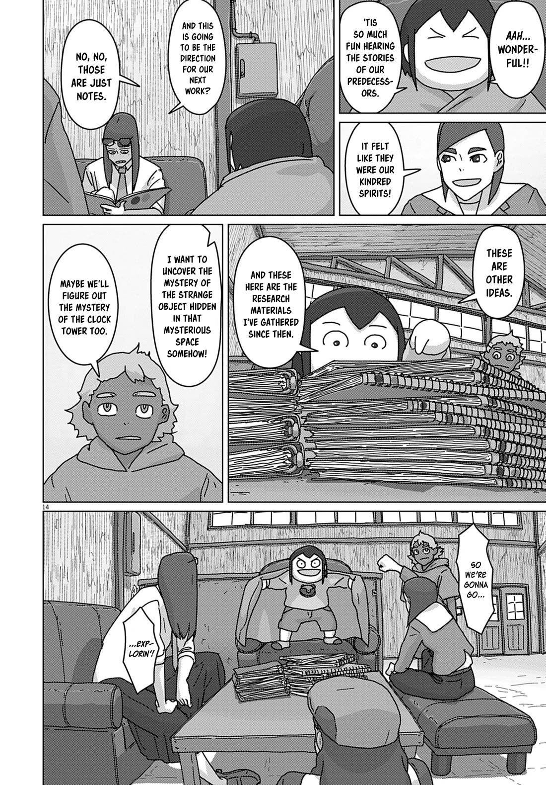 Eizouken ni wa Te wo Dasu na! Chapter 59 page 13 - Chapter 59: Challenge The Underground Labyrinth!!