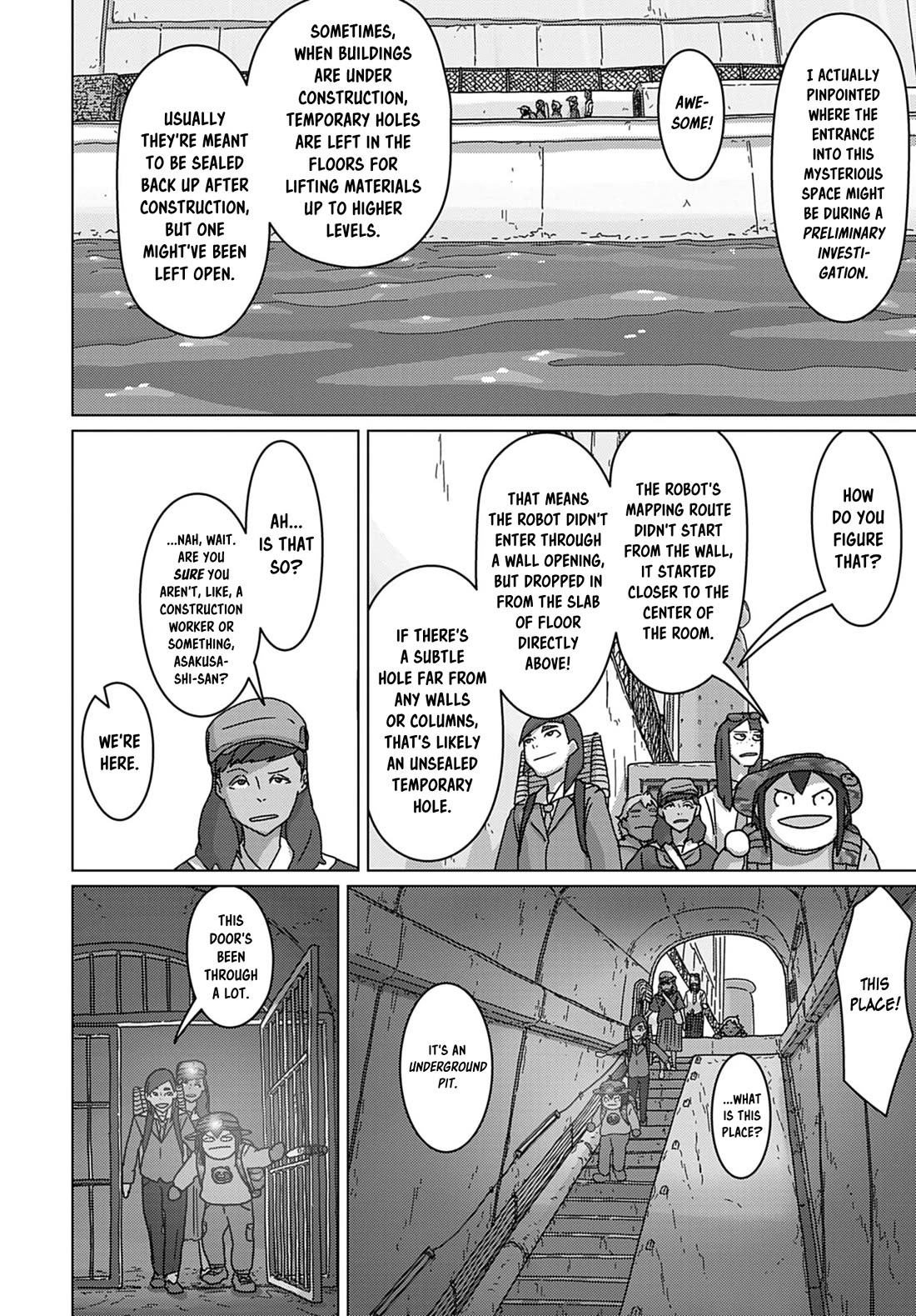 Eizouken ni wa Te wo Dasu na! Chapter 59 page 15 - Chapter 59: Challenge The Underground Labyrinth!!