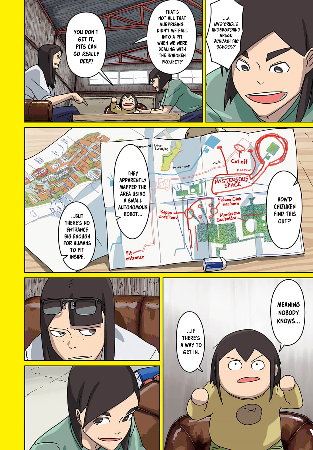 Eizouken ni wa Te wo Dasu na! Chapter 59 page 4 - Chapter 59: Challenge The Underground Labyrinth!!