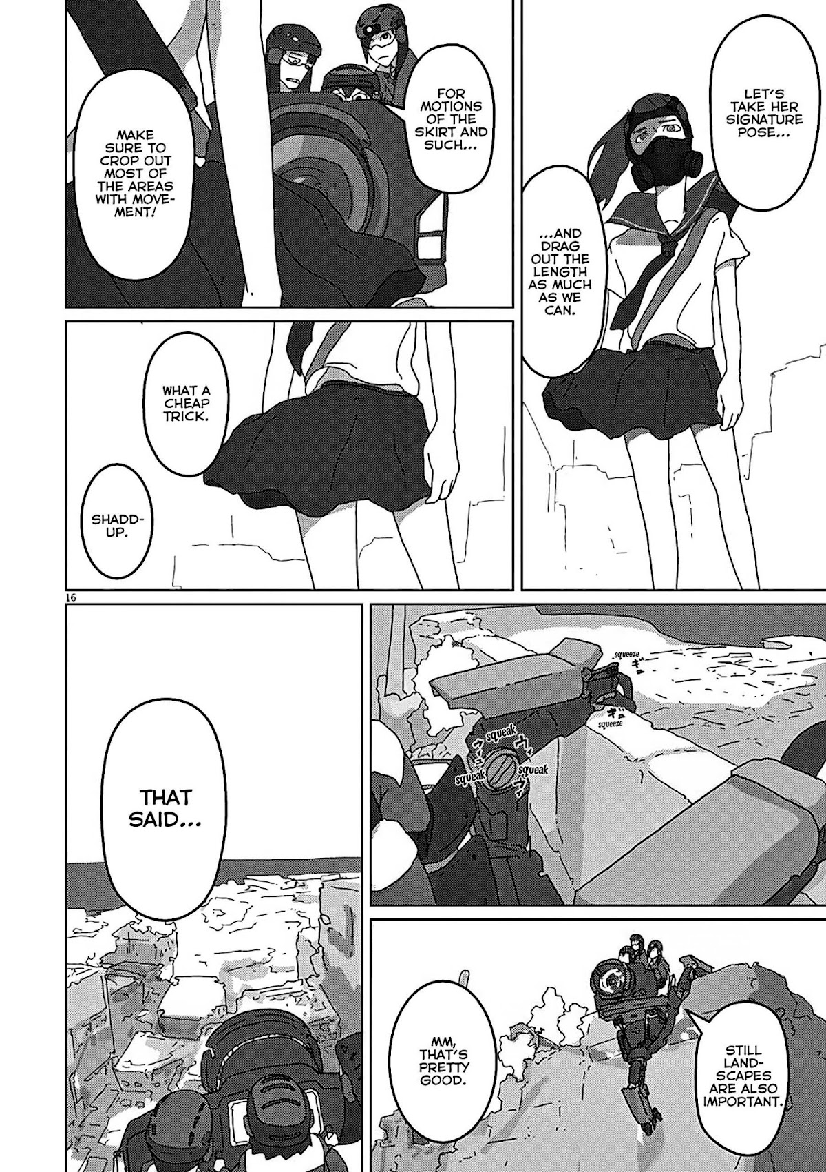 Eizouken ni wa Te wo Dasu na! Chapter 6 page 16 - Chapter 6: 1848-Hour Labor Crisis