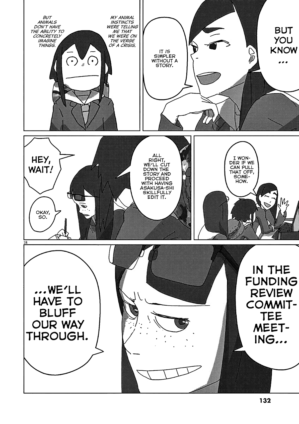 Eizouken ni wa Te wo Dasu na! Chapter 6 page 18 - Chapter 6: 1848-Hour Labor Crisis