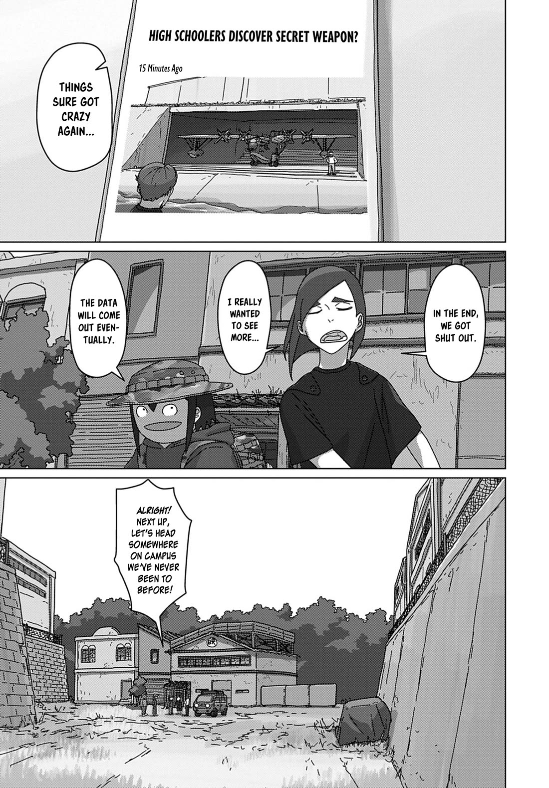 Eizouken ni wa Te wo Dasu na! Chapter 60 page 14 - Chapter 60: Wings From Below, Emerge