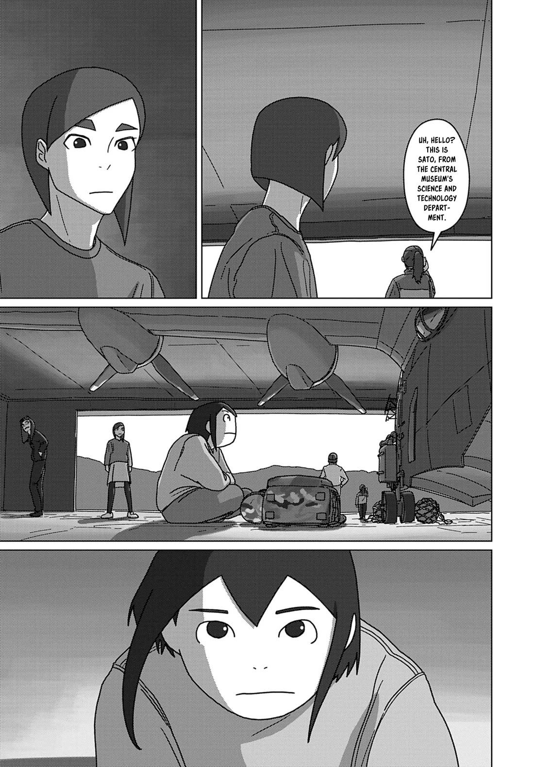 Eizouken ni wa Te wo Dasu na! Chapter 60 page 9 - Chapter 60: Wings From Below, Emerge