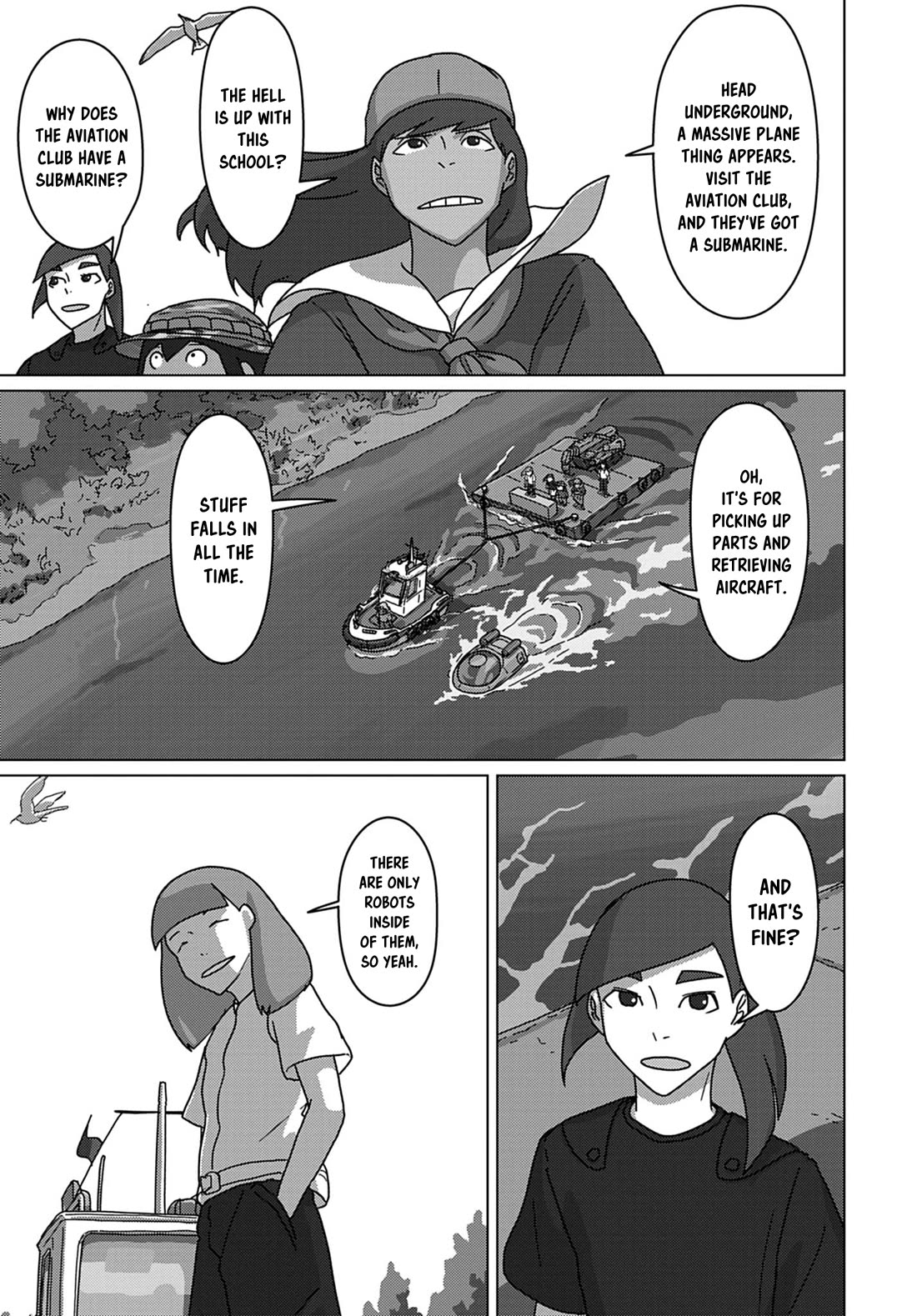 Eizouken ni wa Te wo Dasu na! Chapter 61 page 3 - Chapter 61: Part Of The World
