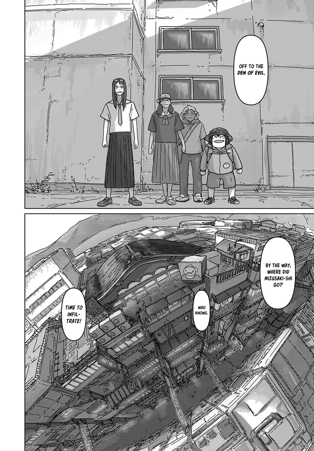 Eizouken ni wa Te wo Dasu na! Chapter 62 page 6 - Chapter 62: Infiltration! Shibahama High's Den Of Evil
