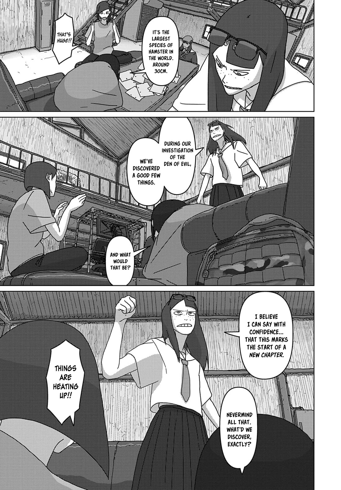 Eizouken ni wa Te wo Dasu na! Chapter 63 page 11 - Chapter 63: The Eizouken Reinforcement Plan