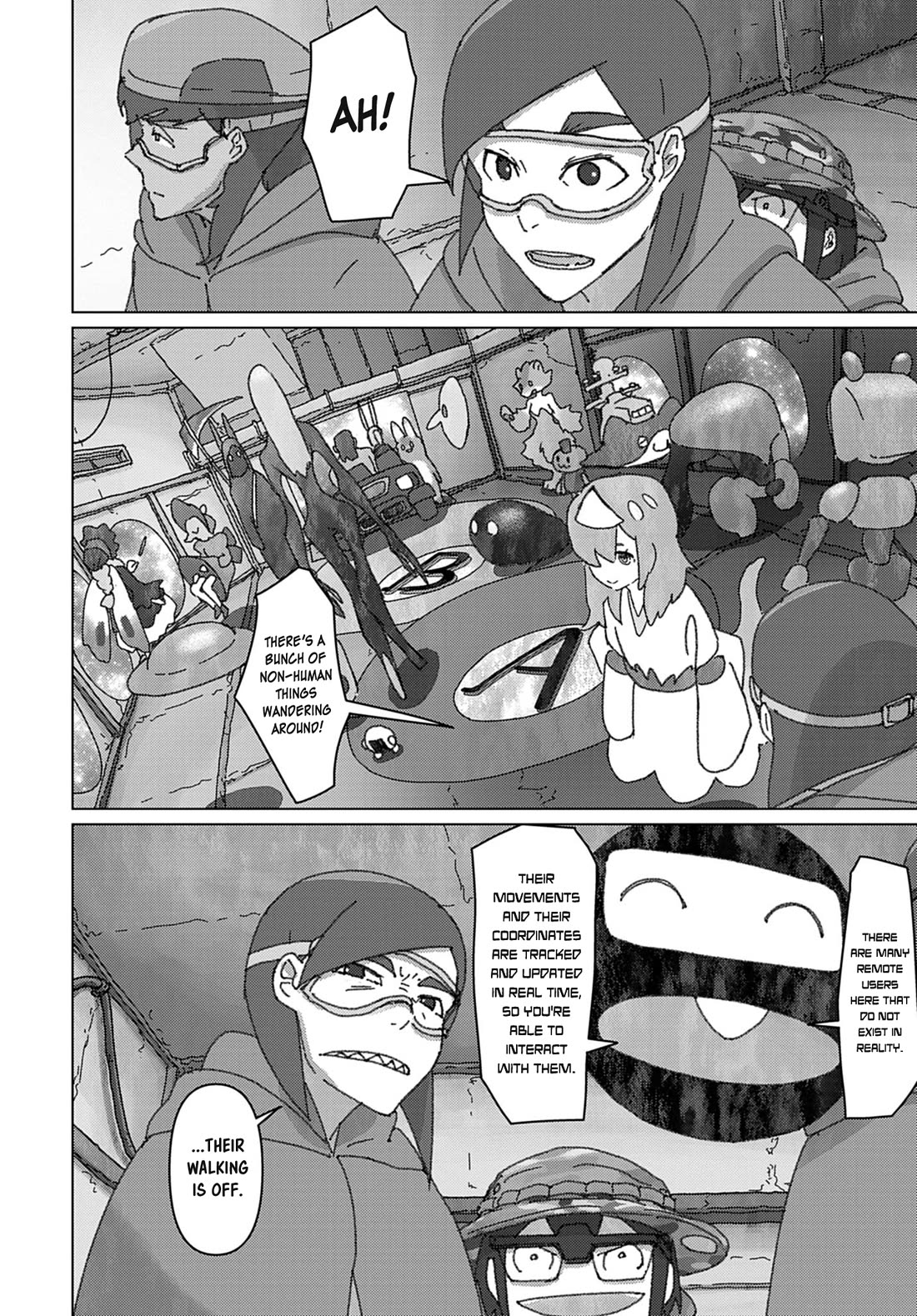 Eizouken ni wa Te wo Dasu na! Chapter 66 page 5 - Chapter 66: Shibahama Cyberpunk