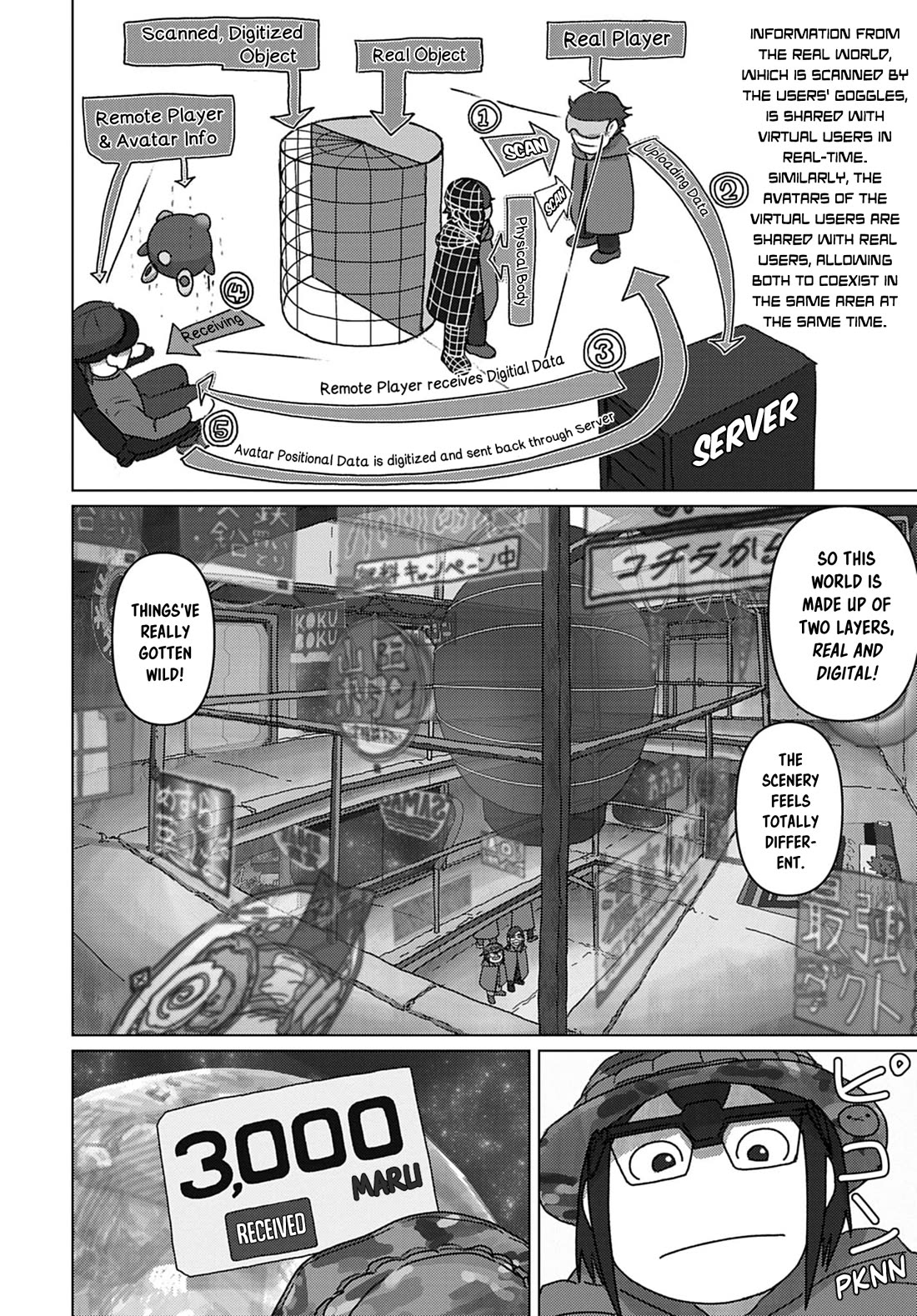 Eizouken ni wa Te wo Dasu na! Chapter 66 page 7 - Chapter 66: Shibahama Cyberpunk