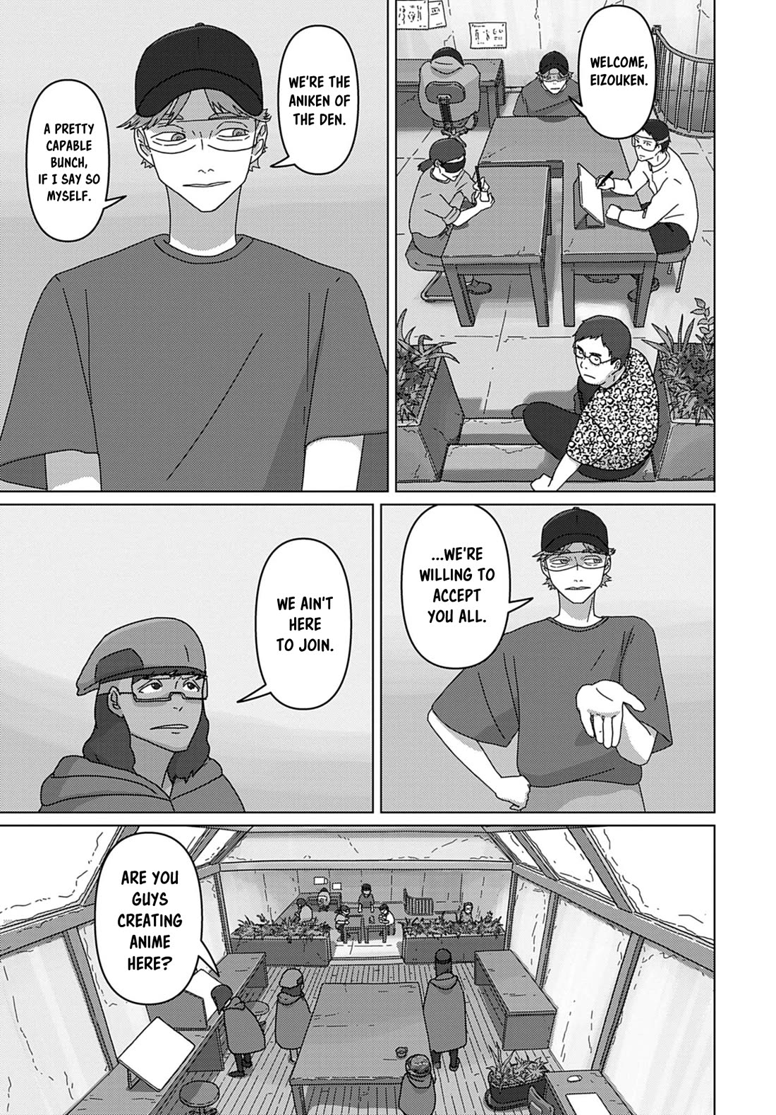 Eizouken ni wa Te wo Dasu na! Chapter 67 page 5 - Chapter 67: The Den Of Evil's Aniken Emerges