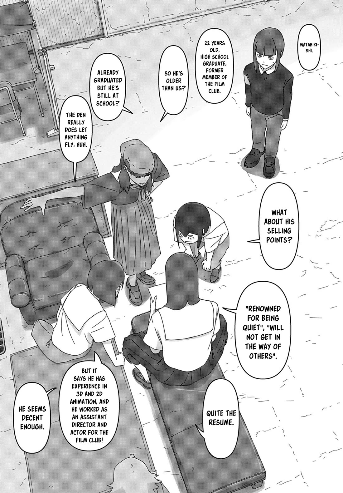 Eizouken ni wa Te wo Dasu na! Chapter 68 page 4 - Chapter 68: An Apprentice Arrives