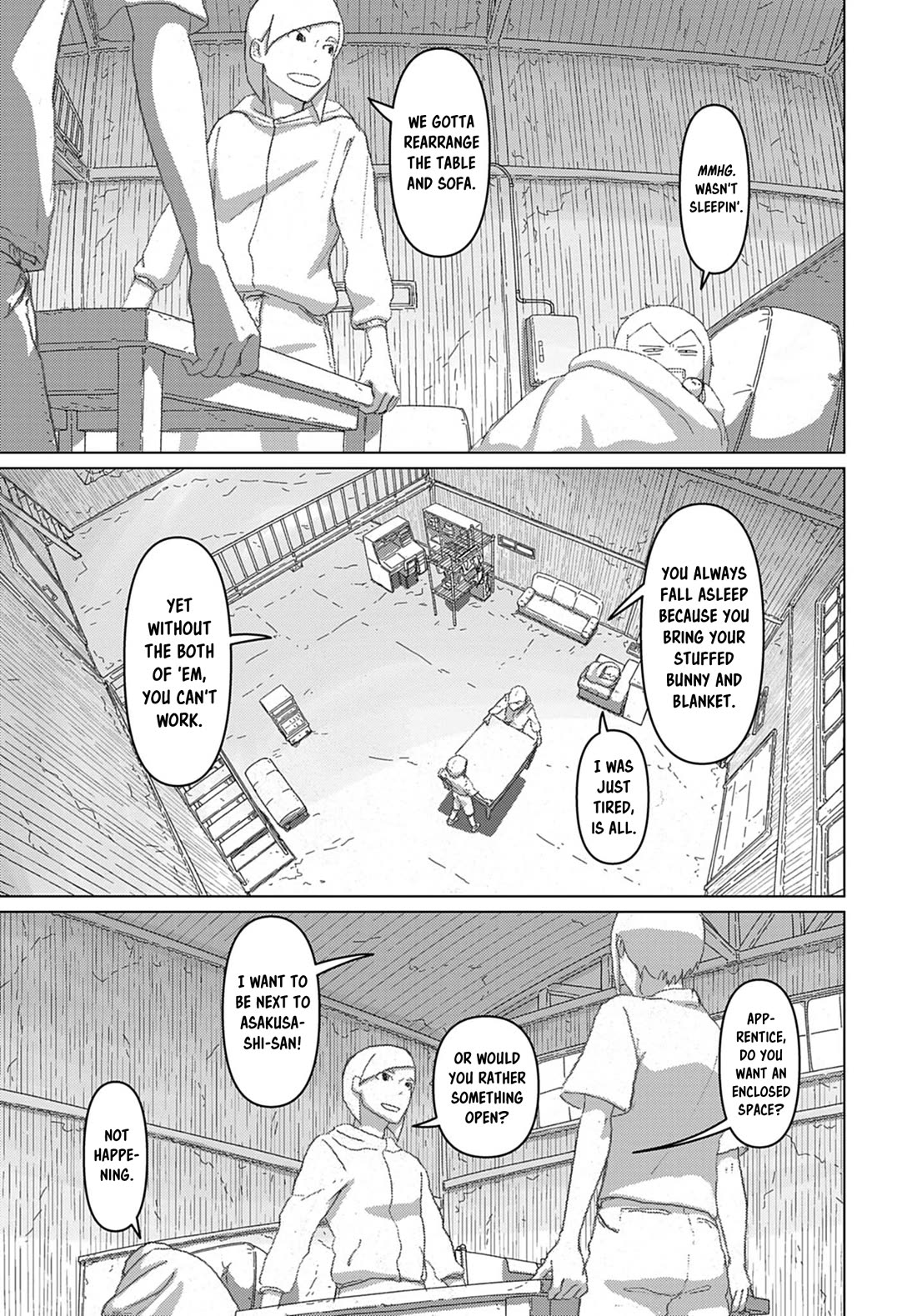 Eizouken ni wa Te wo Dasu na! Chapter 69 page 3 - Chapter 69: Made It This Far