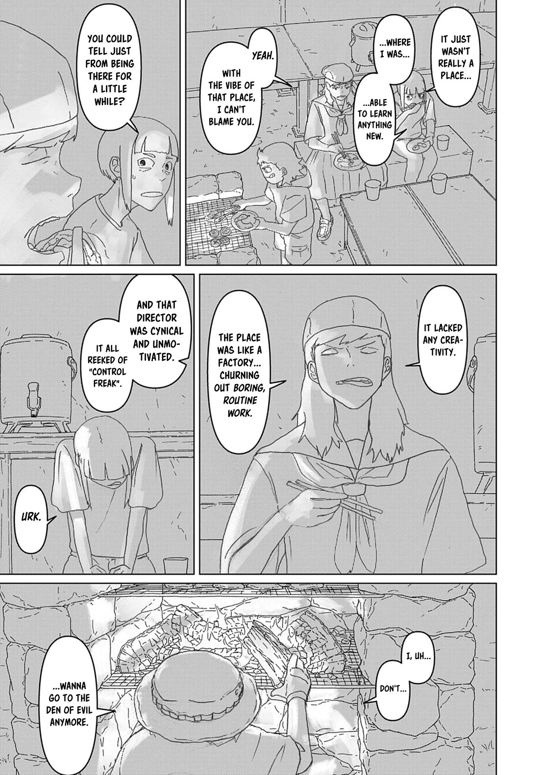 Eizouken ni wa Te wo Dasu na! Chapter 69 page 9 - Chapter 69: Made It This Far
