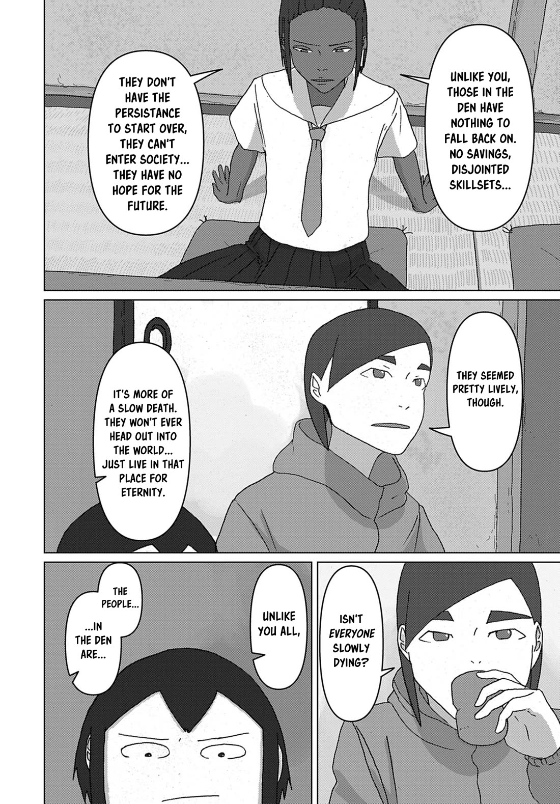 Eizouken ni wa Te wo Dasu na! Chapter 70 page 12 - Chapter 70: Ramen Shop & People