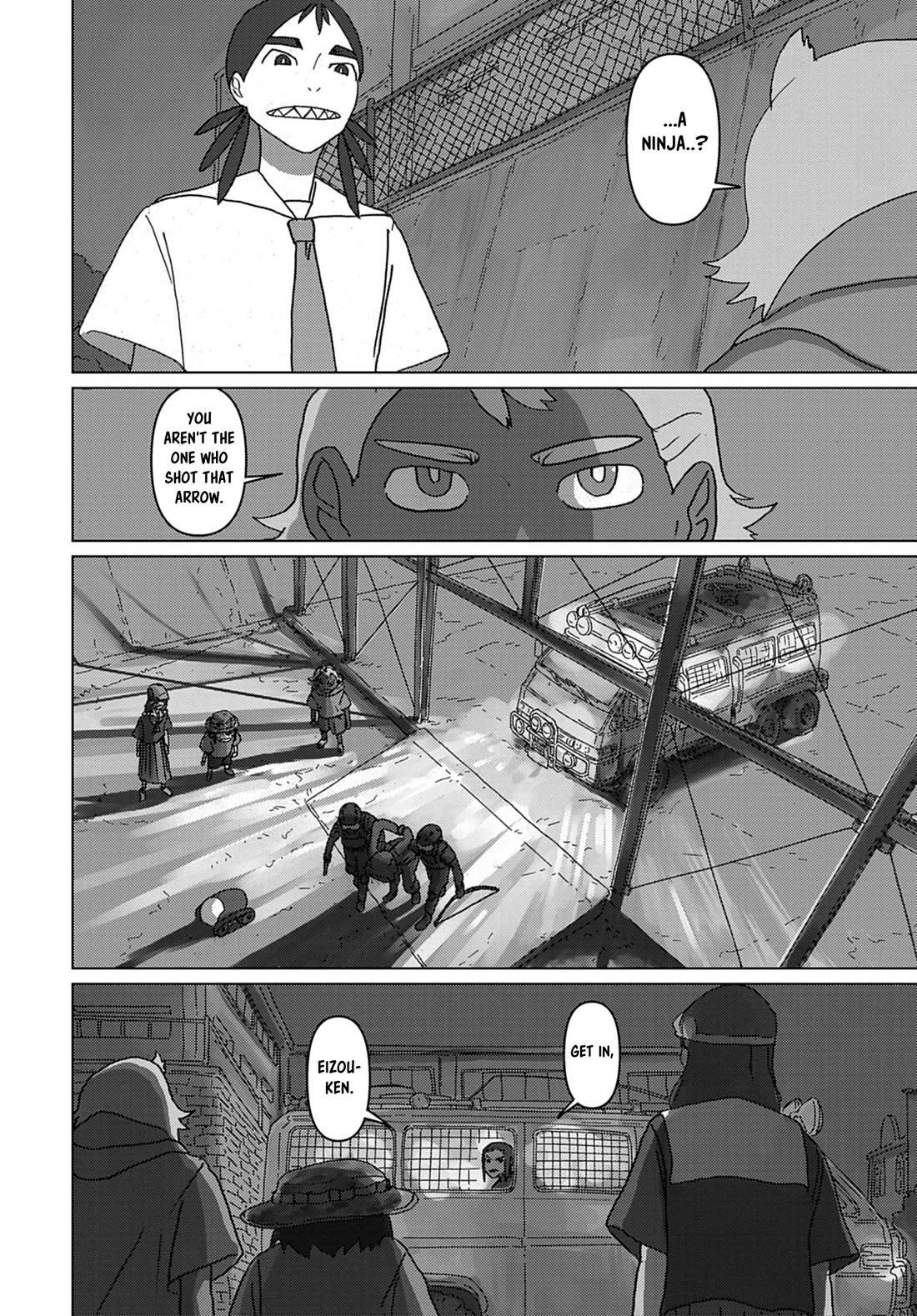 Eizouken ni wa Te wo Dasu na! Chapter 70 page 2 - Chapter 70: Ramen Shop & People