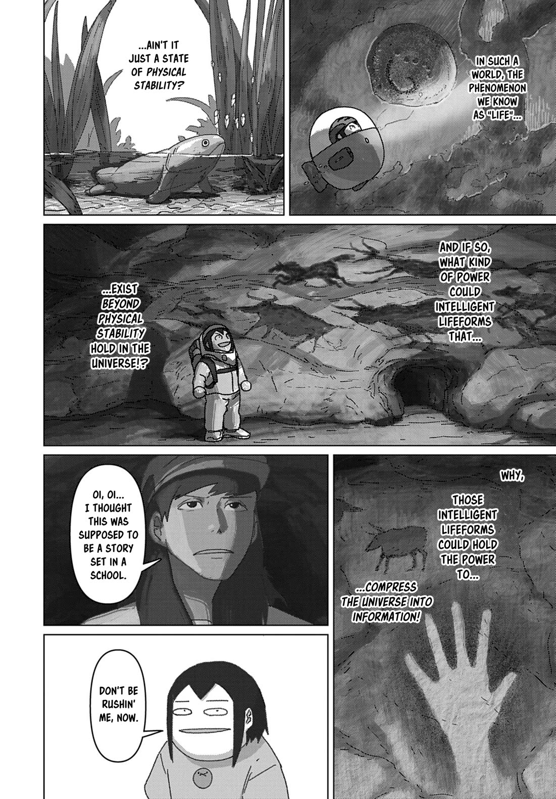 Eizouken ni wa Te wo Dasu na! Chapter 72 page 6 - Chapter 72: The World Revolves And Comes Together