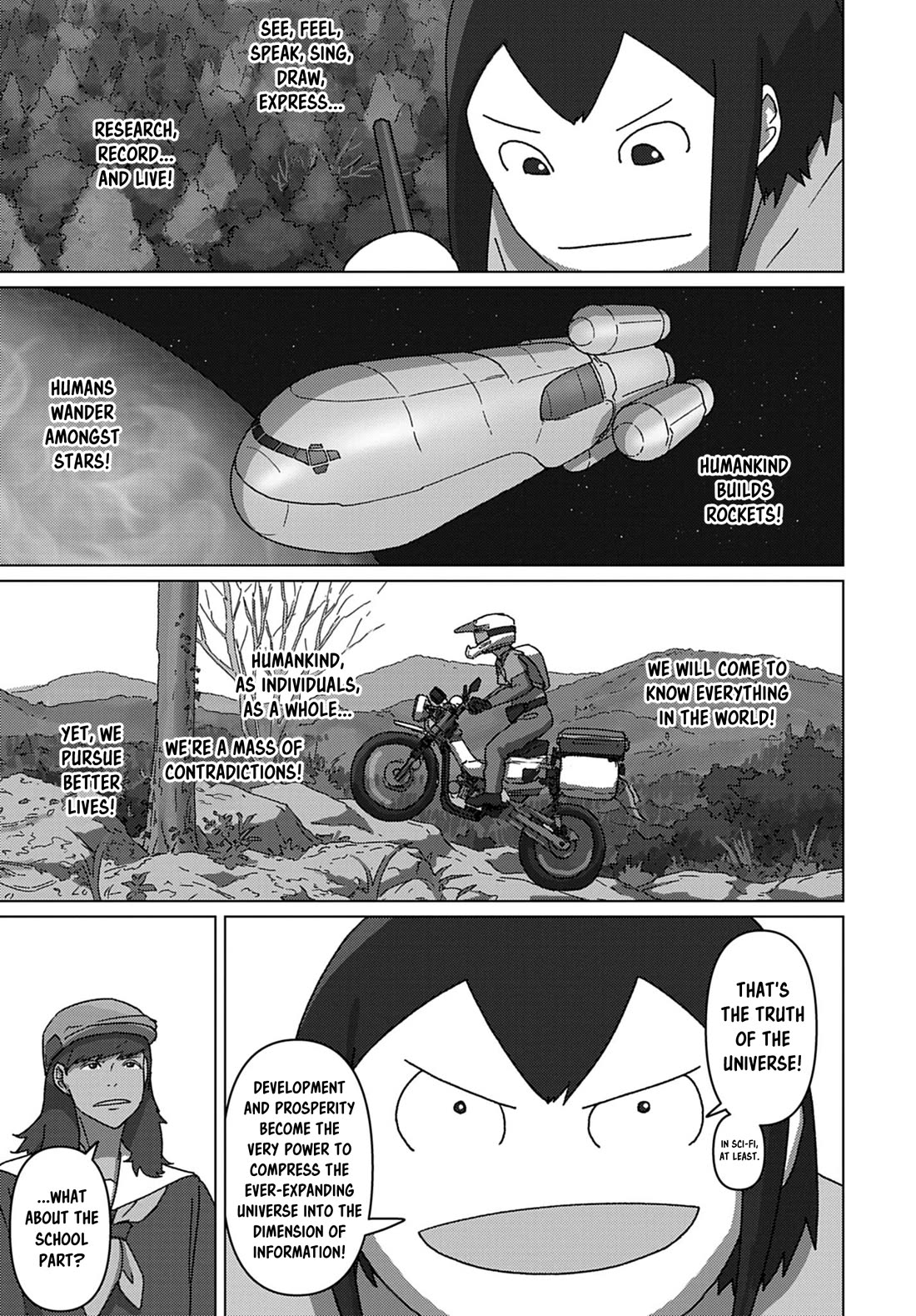 Eizouken ni wa Te wo Dasu na! Chapter 72 page 9 - Chapter 72: The World Revolves And Comes Together