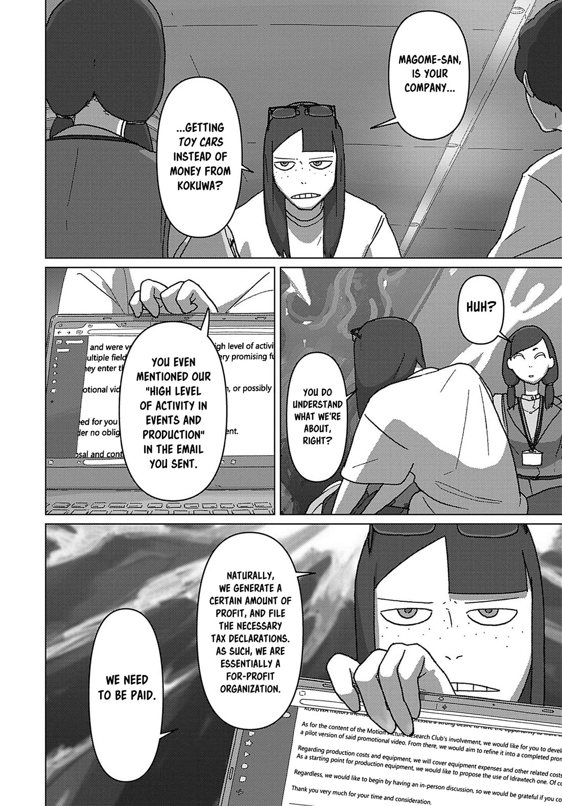 Eizouken ni wa Te wo Dasu na! Chapter 73 page 13 - Chapter 73: We Will Become...