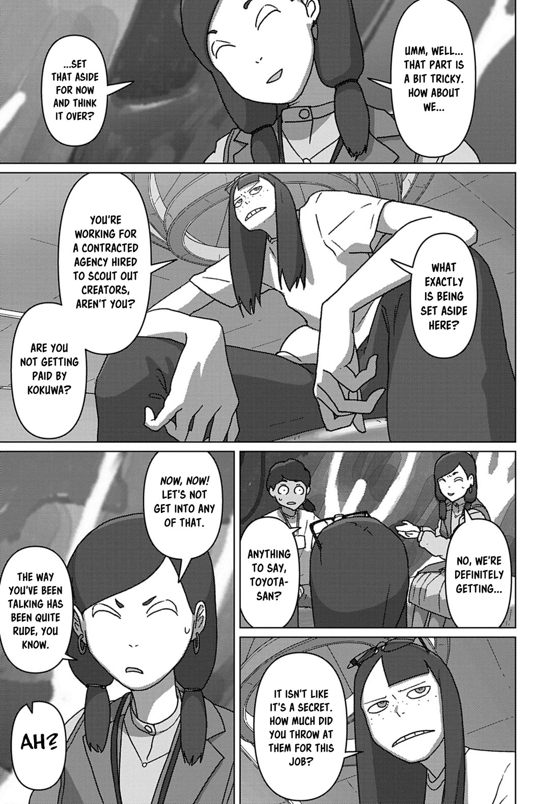 Eizouken ni wa Te wo Dasu na! Chapter 73 page 14 - Chapter 73: We Will Become...