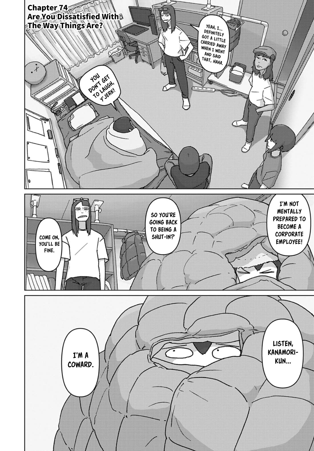 Eizouken ni wa Te wo Dasu na! Chapter 74 page 2 - Chapter 74: Are You Dissatisfied With The Way Things Are?