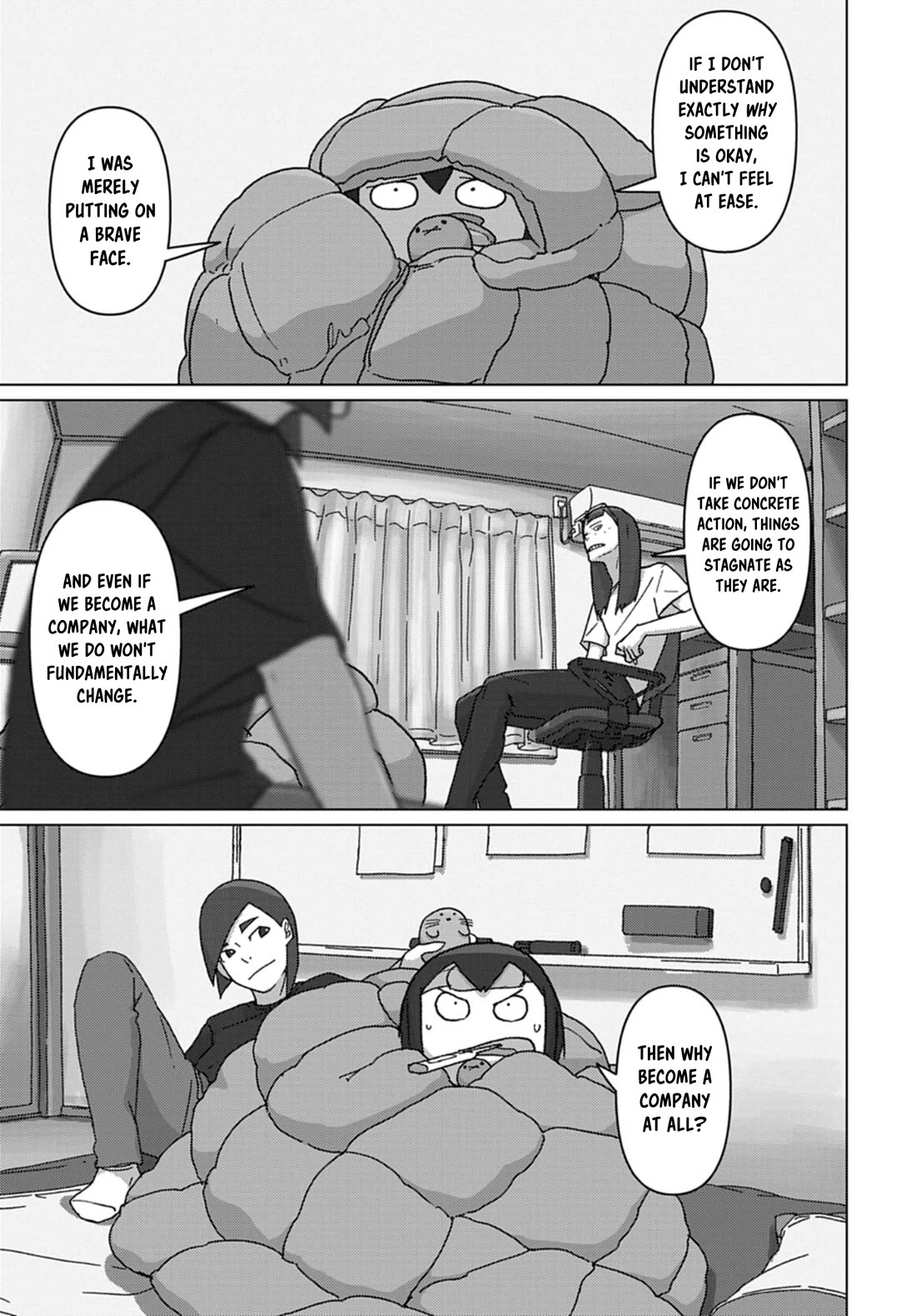 Eizouken ni wa Te wo Dasu na! Chapter 74 page 3 - Chapter 74: Are You Dissatisfied With The Way Things Are?