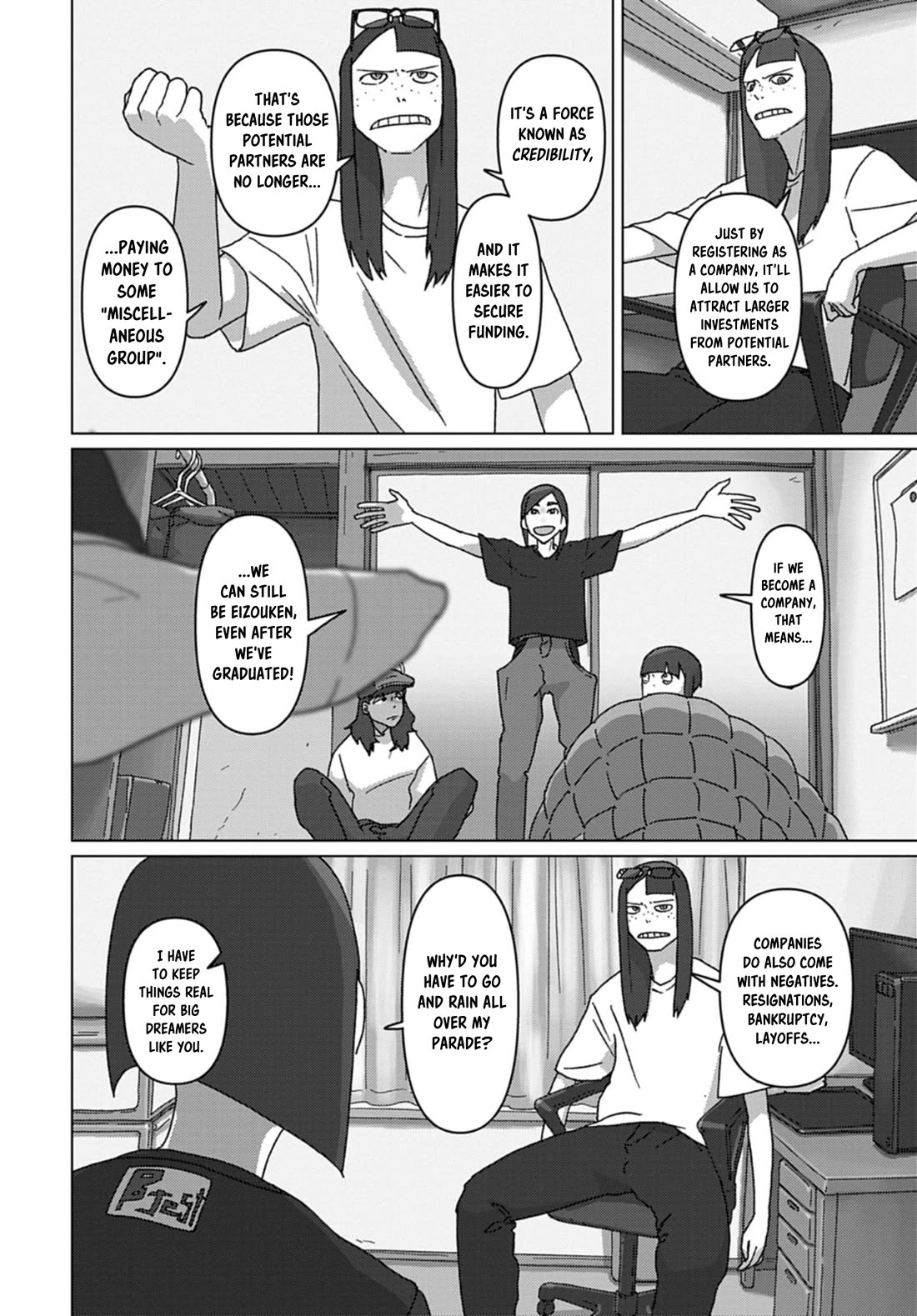 Eizouken ni wa Te wo Dasu na! Chapter 74 page 4 - Chapter 74: Are You Dissatisfied With The Way Things Are?