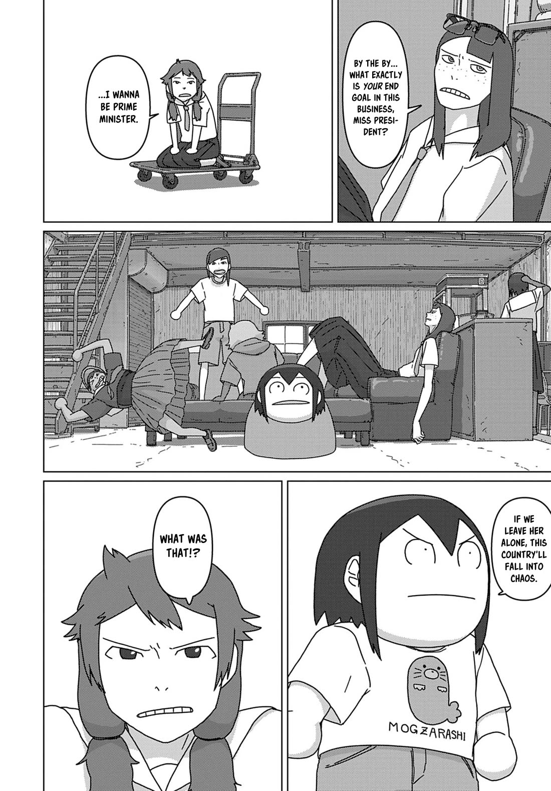 Eizouken ni wa Te wo Dasu na! Chapter 75 page 8 - Chapter 75: President Improvement