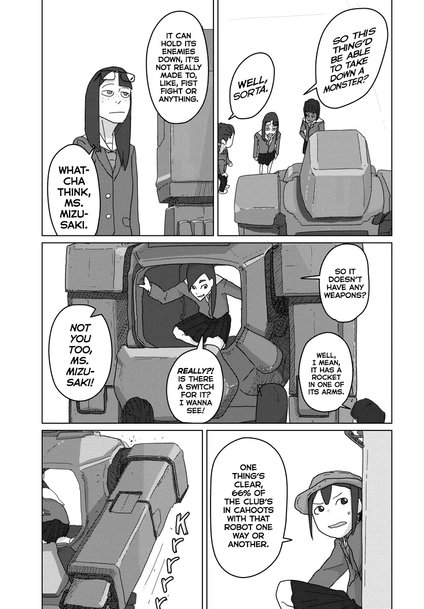 Eizouken ni wa Te wo Dasu na! Chapter 8 page 12 - Chapter 8: Discovering an Iron Giant!