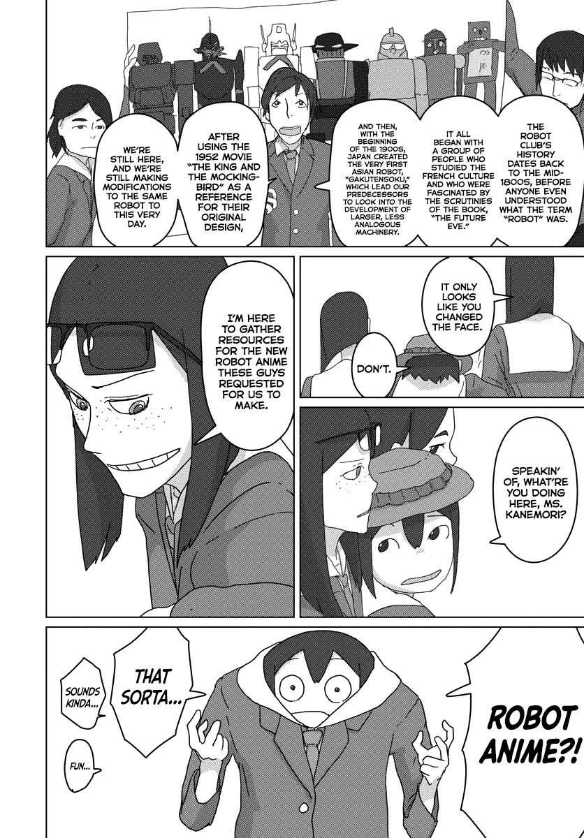 Eizouken ni wa Te wo Dasu na! Chapter 8 page 15 - Chapter 8: Discovering an Iron Giant!